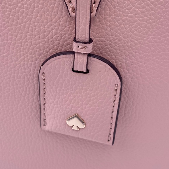 Kate Spade Medium Top ZIP Satchel Rose Smoke - Picture 7 of 12